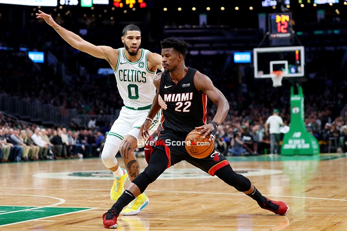 miami heat vs celtics score