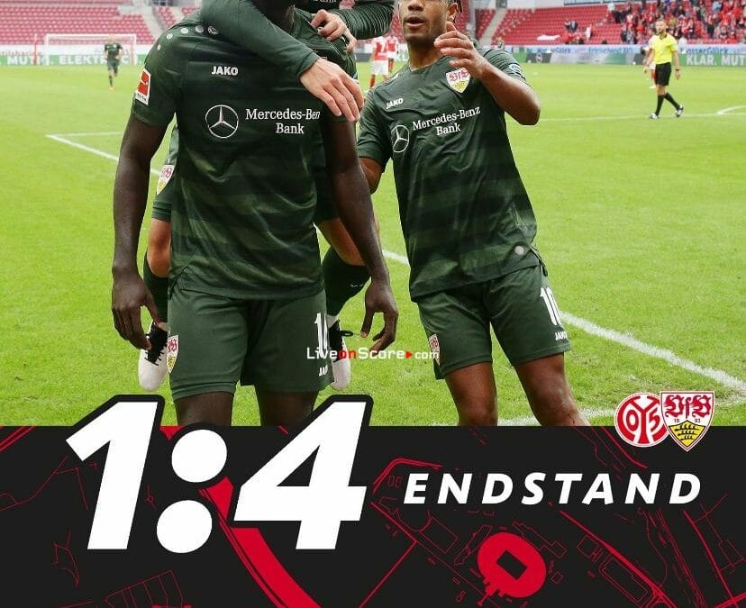 Mainz 1-4 Stuttgart Full Highlight Video – Bundesliga