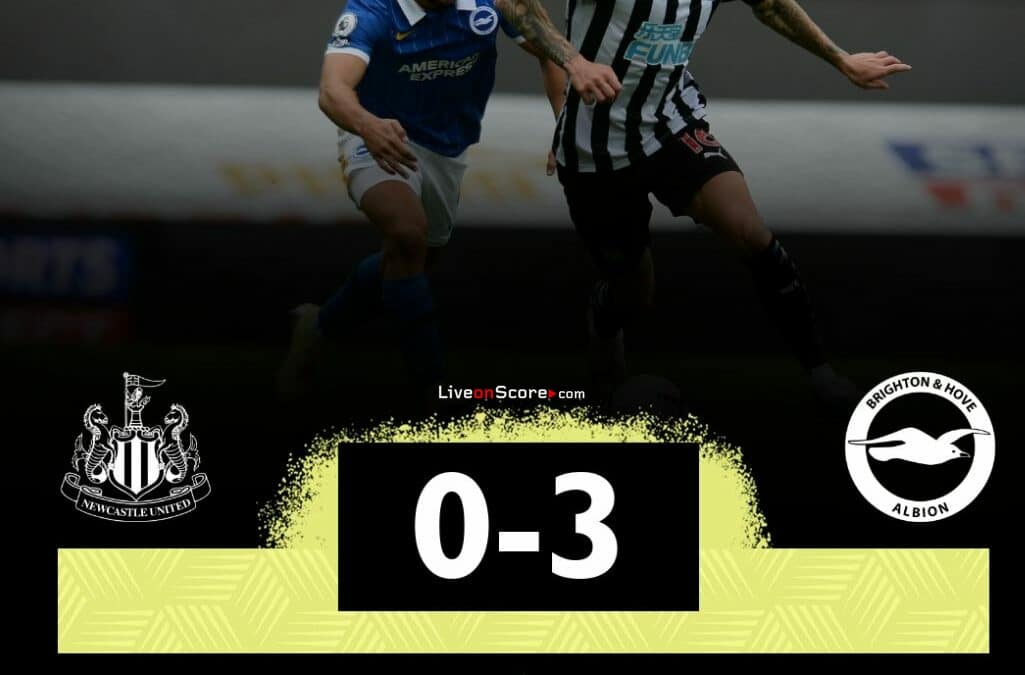 Newcastle 0-3 Brighton Full Highlight Video – Premier League