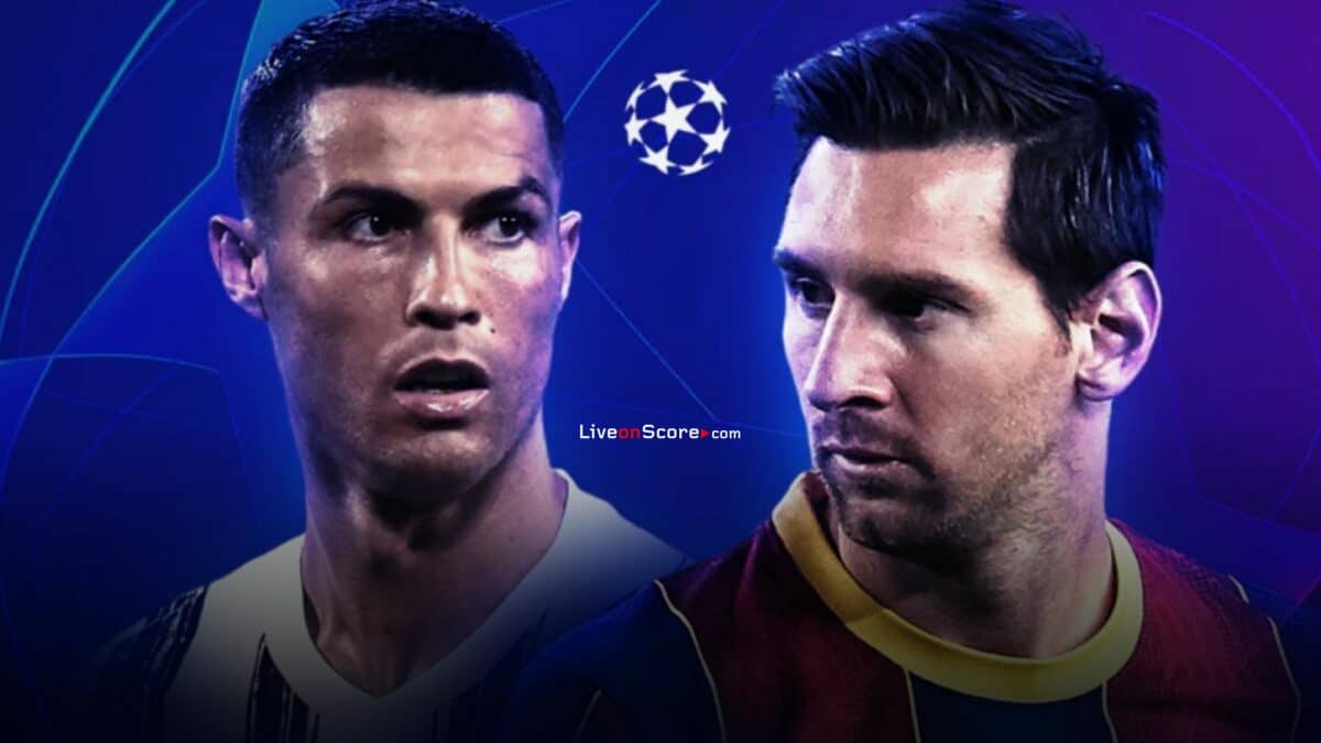 Ronaldo vs Messi in the UEFA Champions League matches