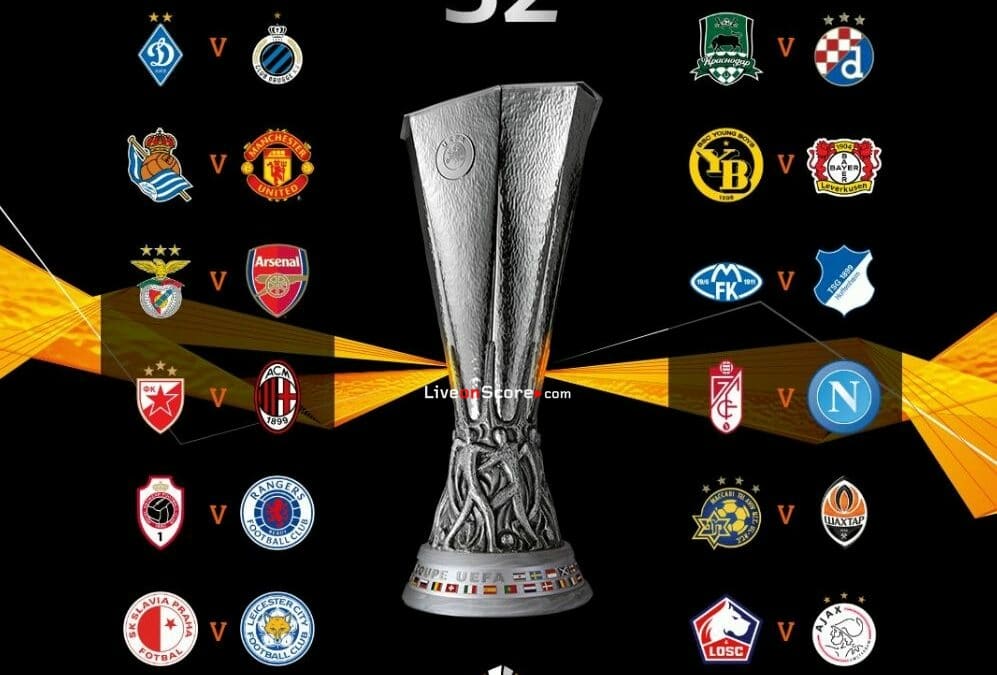 Uefa Europa League last 32 draw