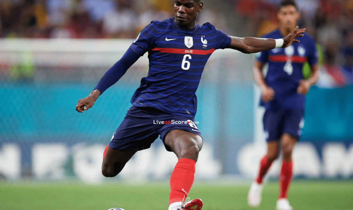 Paul Pogba and Raphael Varane both started for France