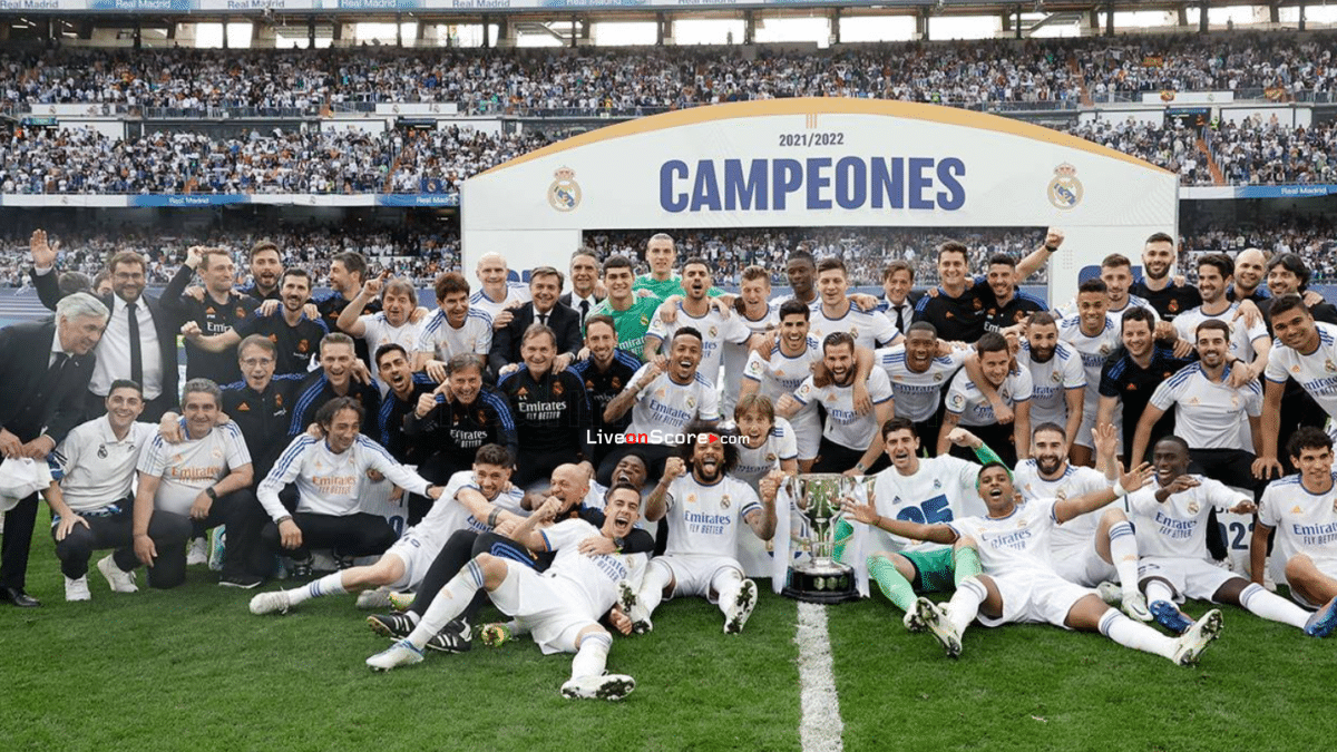 Real Madrid Spain League title number 35