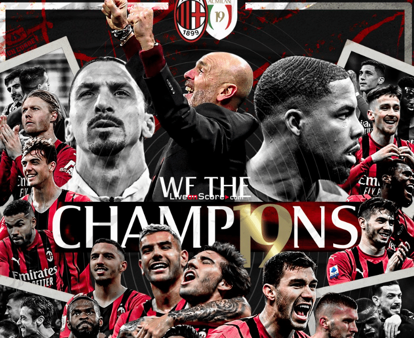 Milan have won their first Serie A title since 2010-11