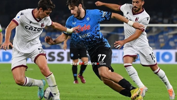 Napoli beat Bologna to return to top of Serie A