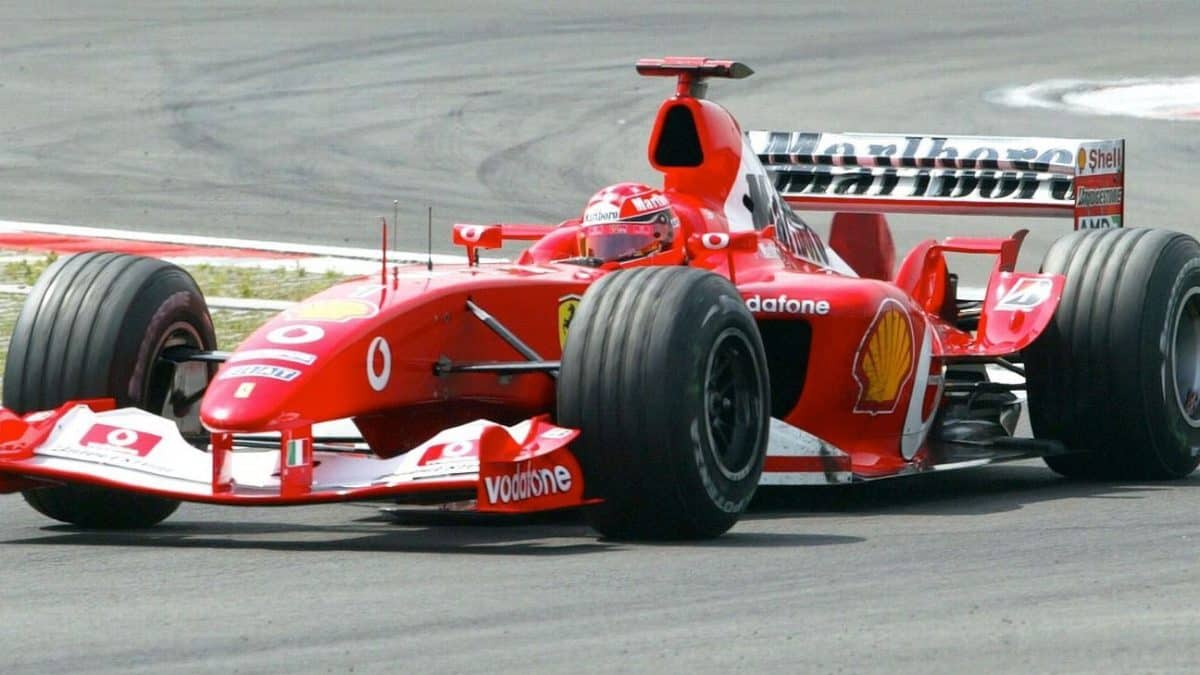 Schumachers 2003 F1 car sells for $14.8m