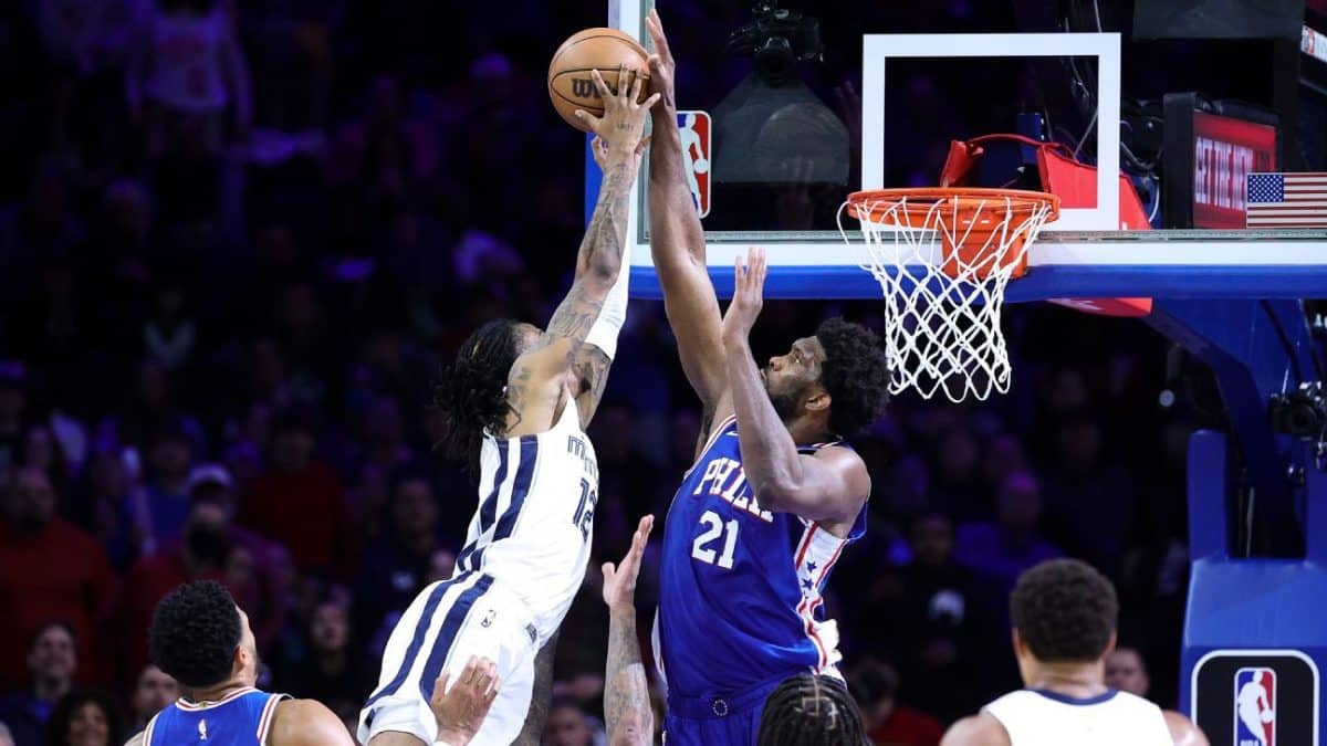 Embiid does best Russell impression in Philly win