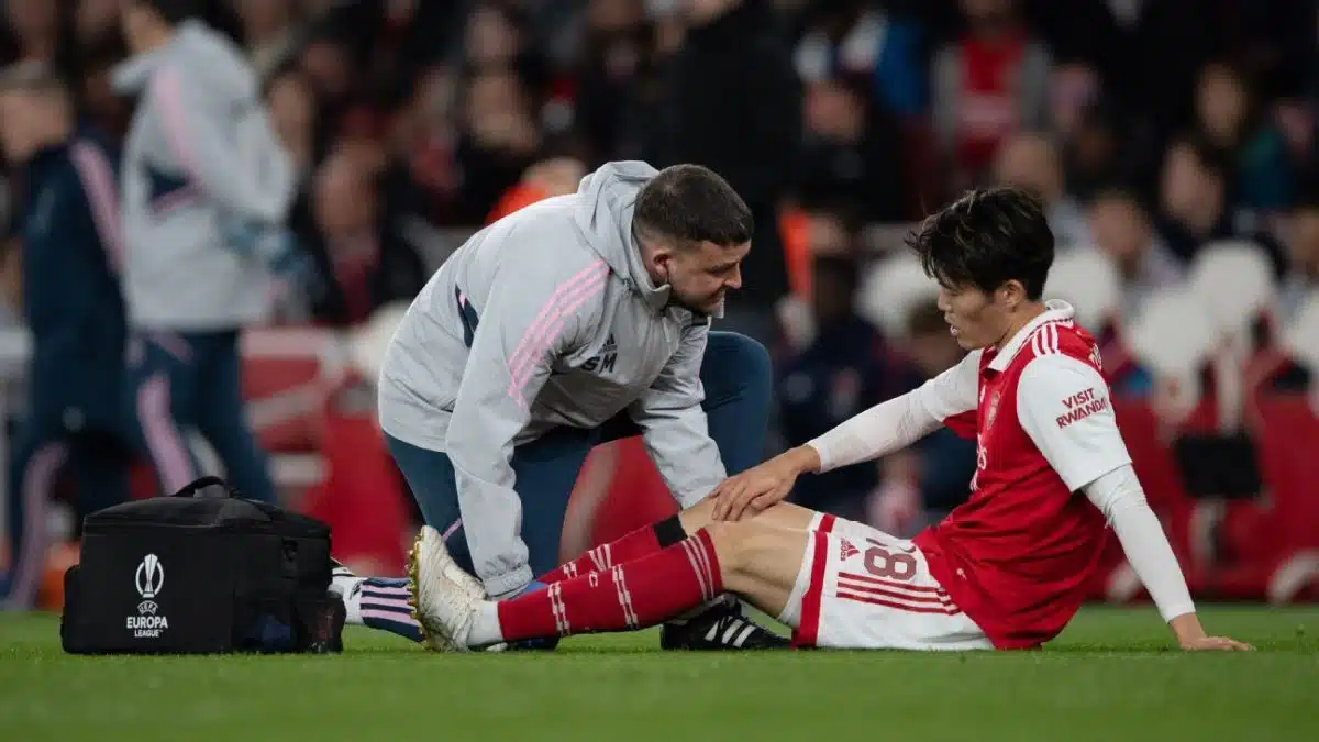 Arsenals Tomiyasu (knee) out for rest of season