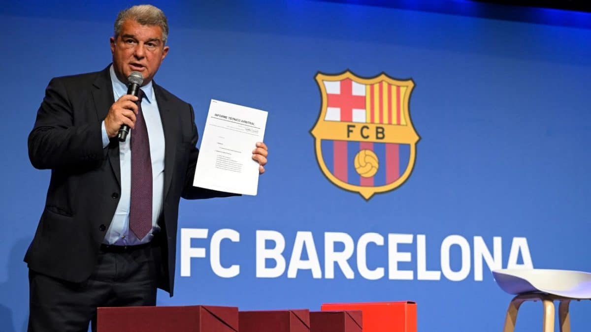 Barca UEFA chiefs discuss ref scandal