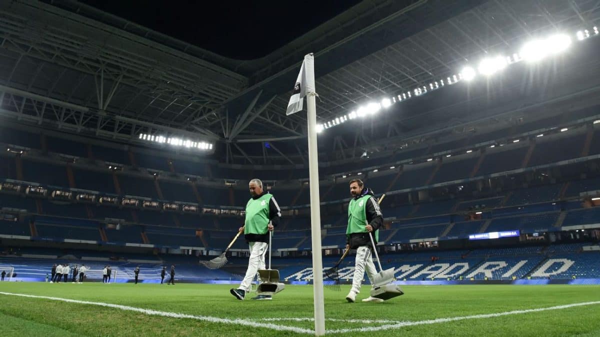 Ancelotti: Madrid pitch suffering ahead of UCL