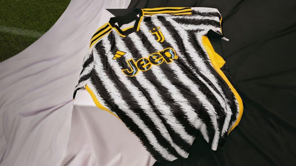 Juventus go wild with zebra print stripes on new home kit for 2023-24 season