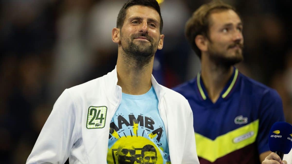 Novak Djokovic pays tribute to late friend Kobe Bryant at US Open