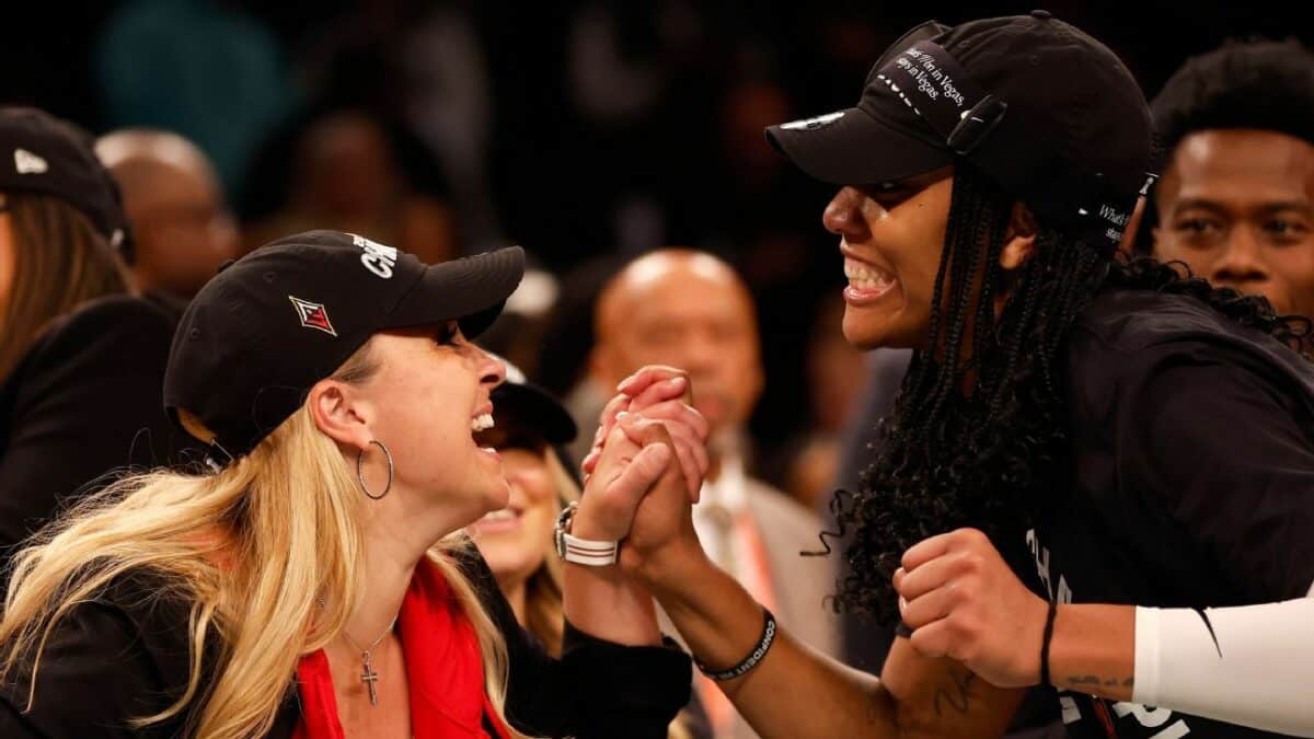Aces join Lakers, Patriots and more as back-to-back champs