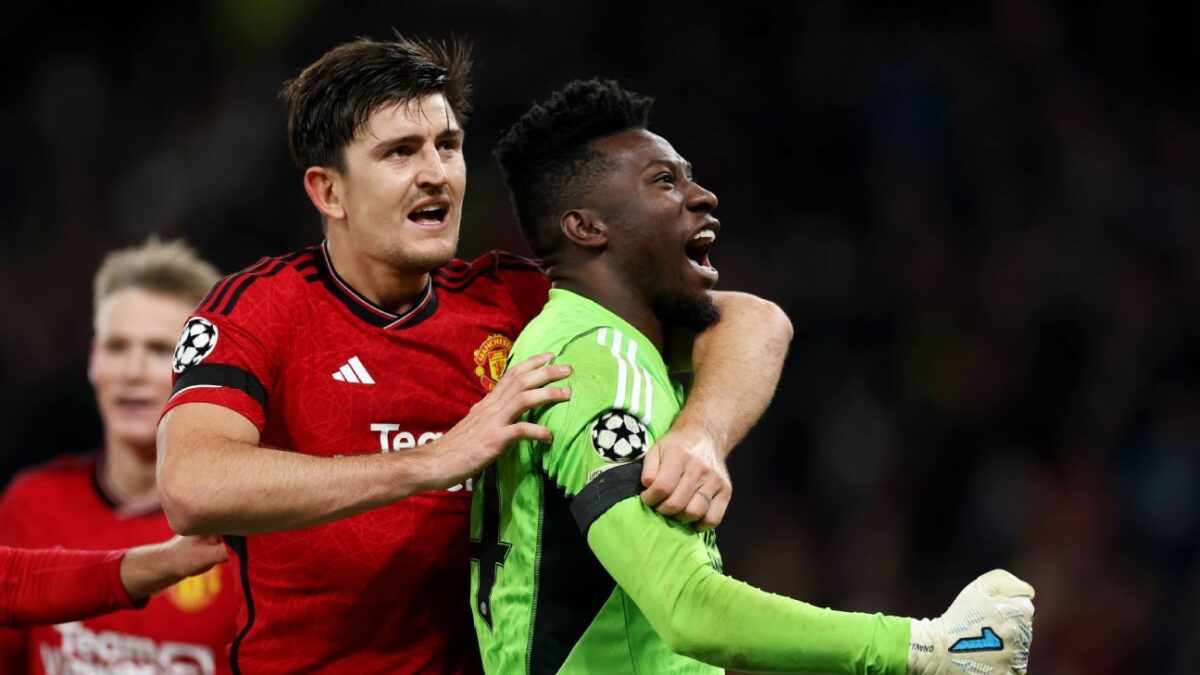 Maguire Onana turn the tables on their critics as Man United nab Champions League win