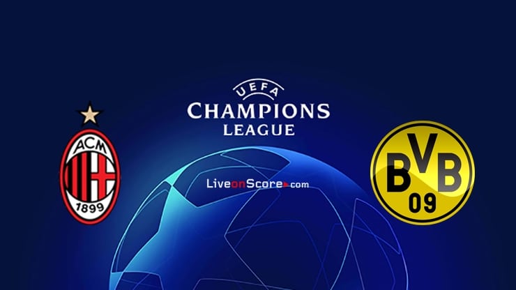 AC Milan vs Dortmund Preview and Prediction Live stream UEFA Champions