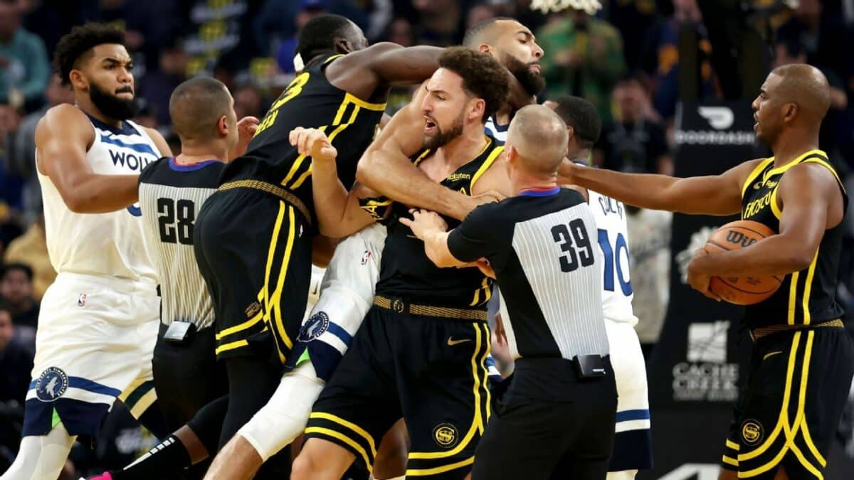 Draymond gets 5-game ban, 3 fined for fight
