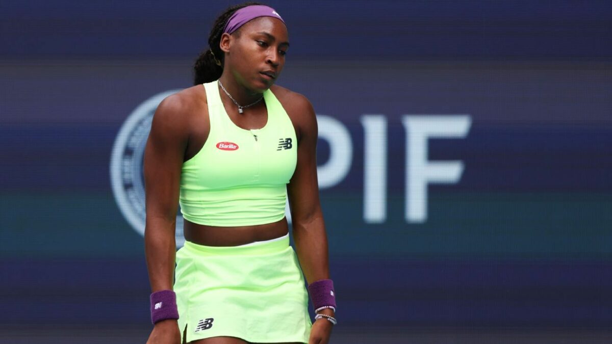 Gauff ousted by Garcia in Miami Open 4th round