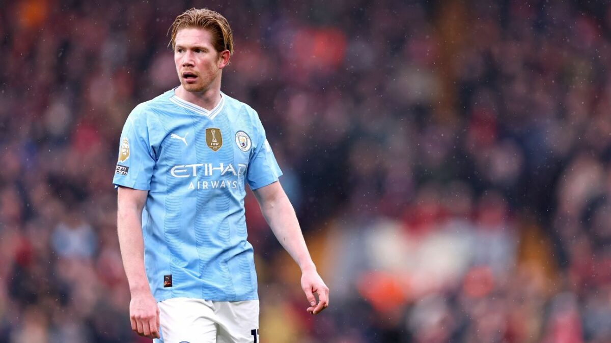De Bruyne set to be fit to face Arsenal