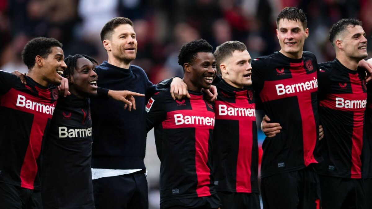 Alonsos Leverkusen win first-ever Bundesliga title