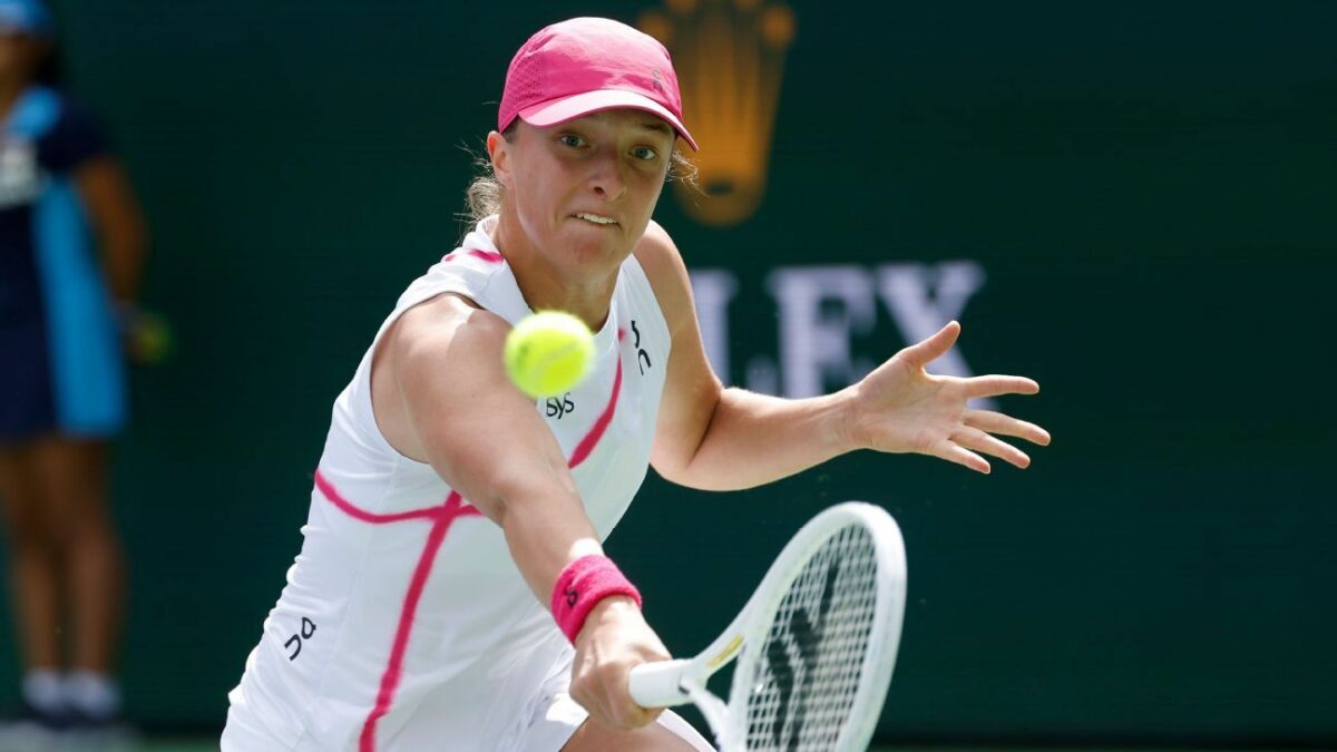 Top seed Swiatek routs Keys to reach Madrid final