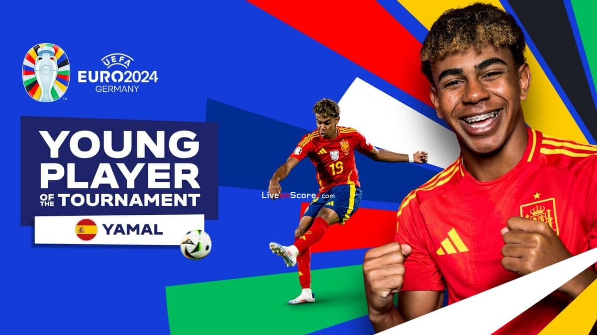 Lamine Yamal named EURO 2024 Young Player of the Tournament