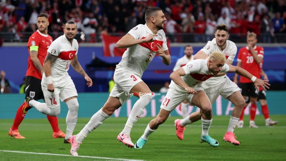 Austria 1-2 Türkiye: Merih Demiral double sends Türkiye into EURO quarter-finals