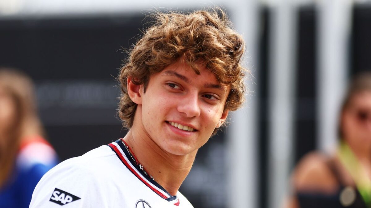 Mercedes rookie Antonelli passes his driving test
