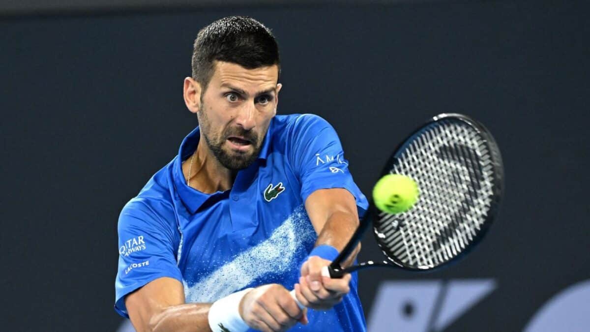 Djokovic nears 100th title, into Brisbane quarters