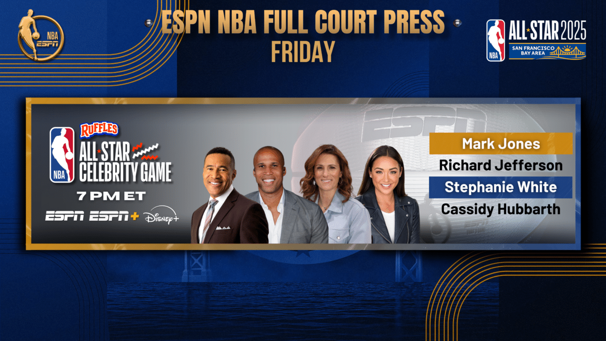 LS NBA Full Court Press: 2025 Ruffles® NBA All-Star Celebrity Game To Air on LS, LS + and Disney + this Friday