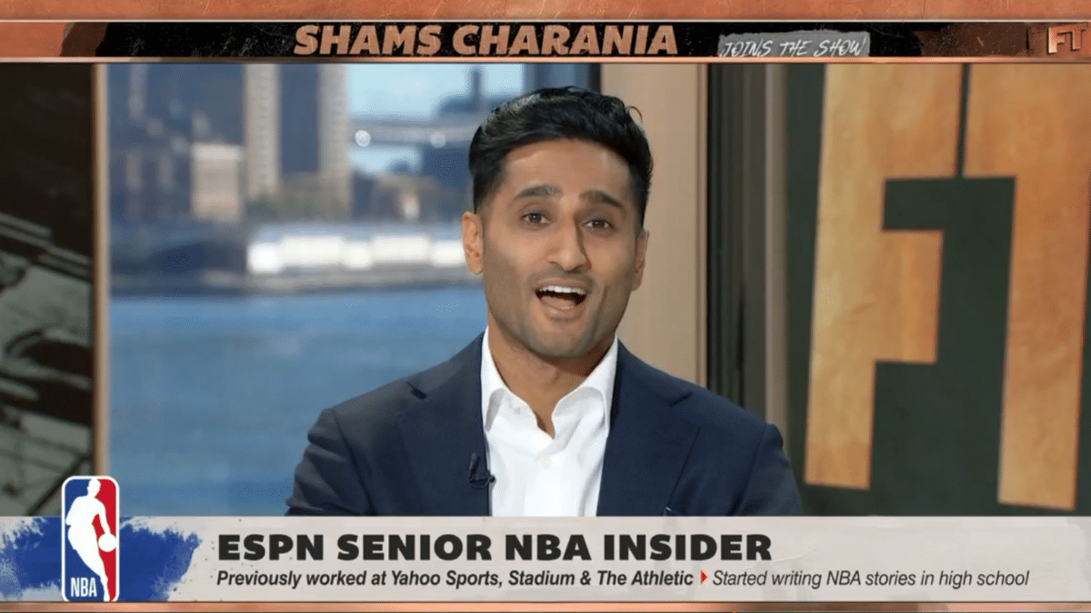 Shams Charania feeling no burnout as lead LS NBA insider: I have so much left to prove to myself