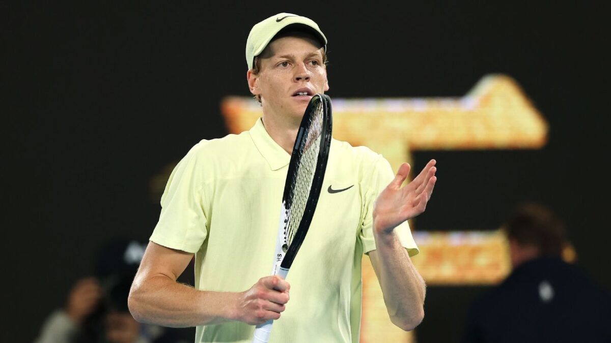 Sinner out of Vegas exhibition due to doping ban
