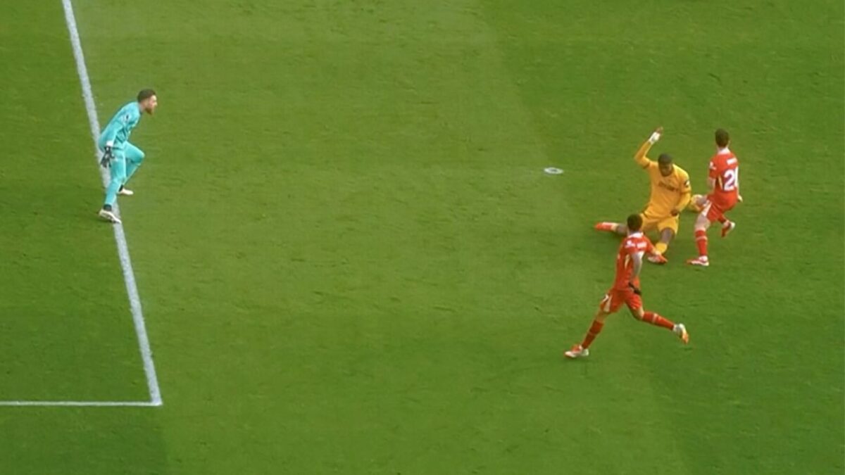 Should Jota have been booked for diving for Liverpools overturned penalty?