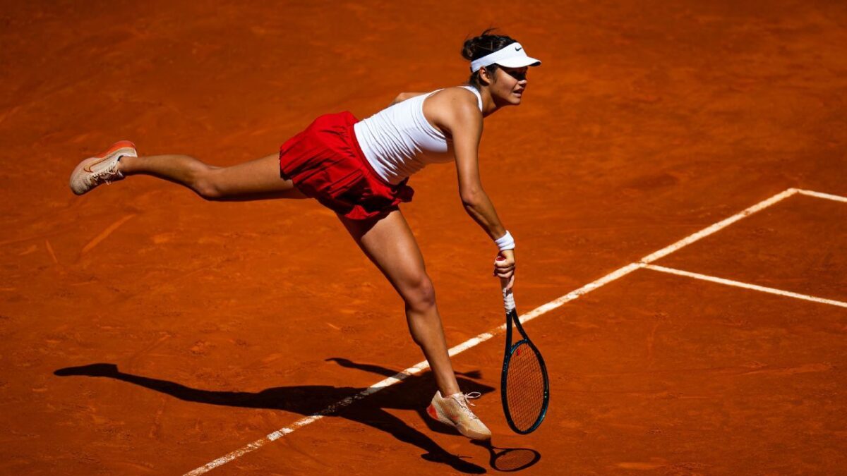 Raducanu into Madrid Open second round