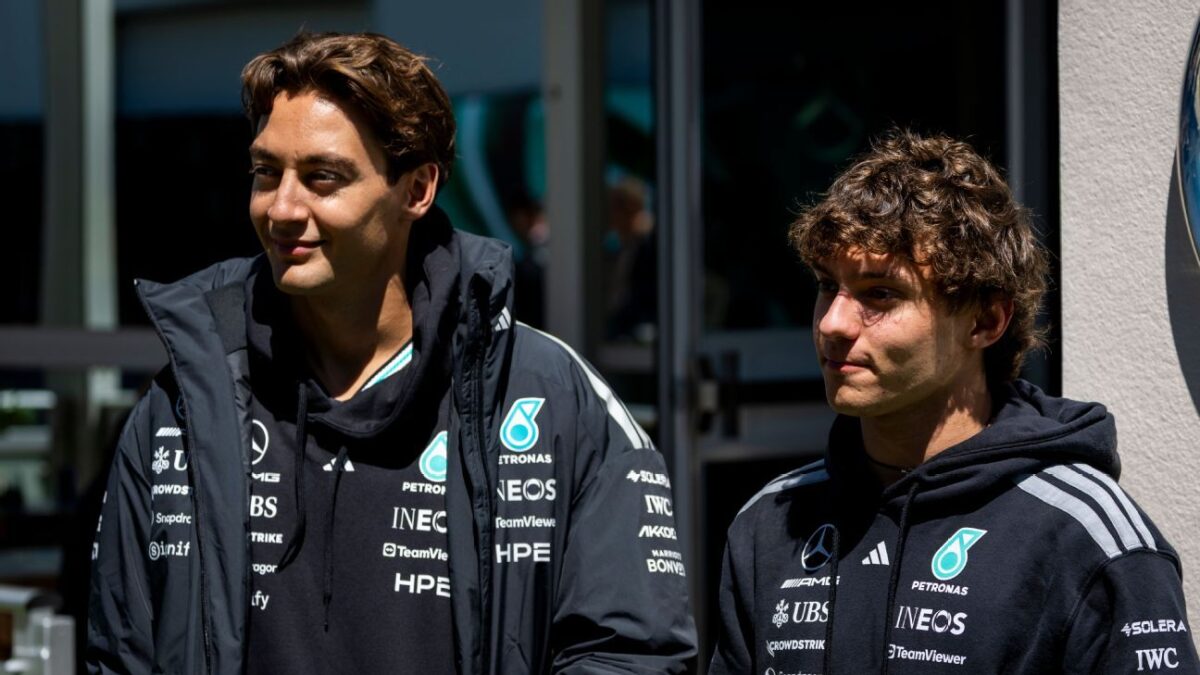 George Russell: F1 drivers title is currently Kimi Antonellis to lose after Montreal DNF