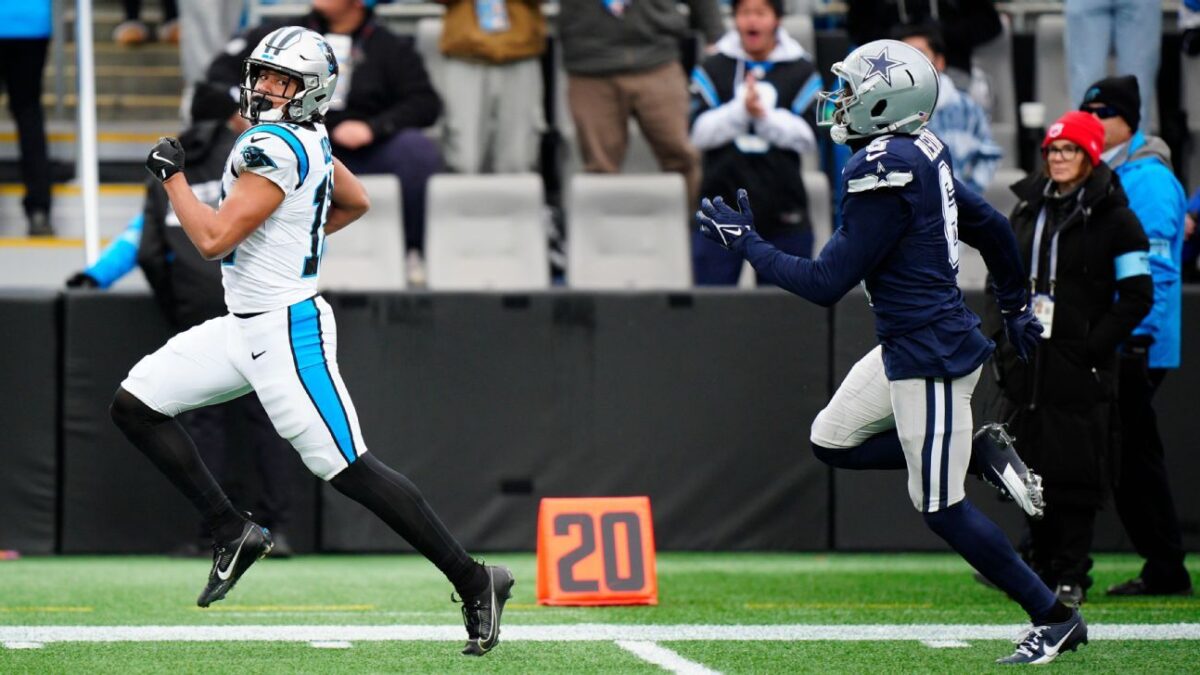 WR Jalen Coker, Panthers reach 3 year, $35M extension