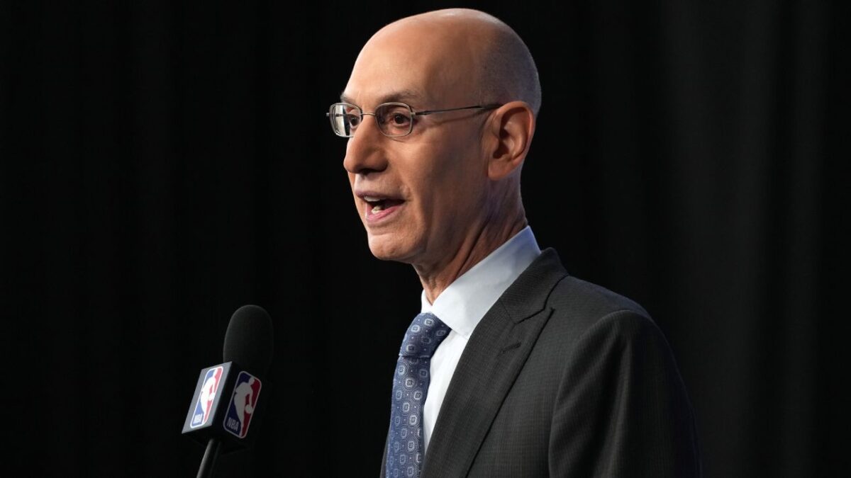 Amid talk of Trump at NBA Finals, Silver cites power of sports