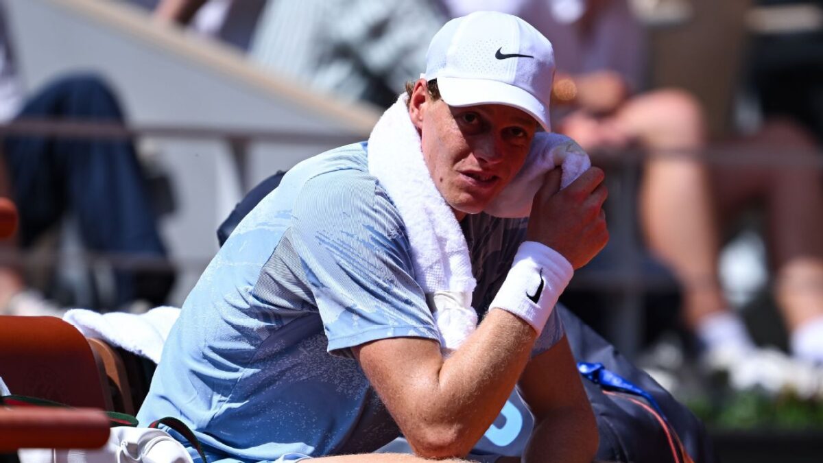 Jannik Sinner ramped up training for Wimbledon title defense