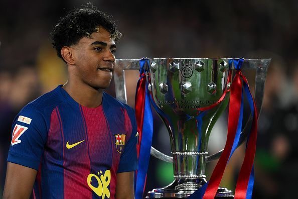 Barcelonas Lamine Yamal named LaLiga Player of the Season