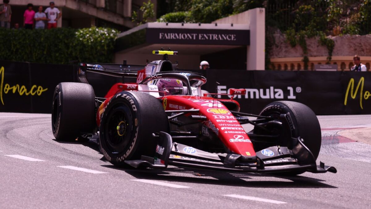 Monaco Grand Prix: Lewis Hamilton quickest in second practice Ferrari favourite for pole