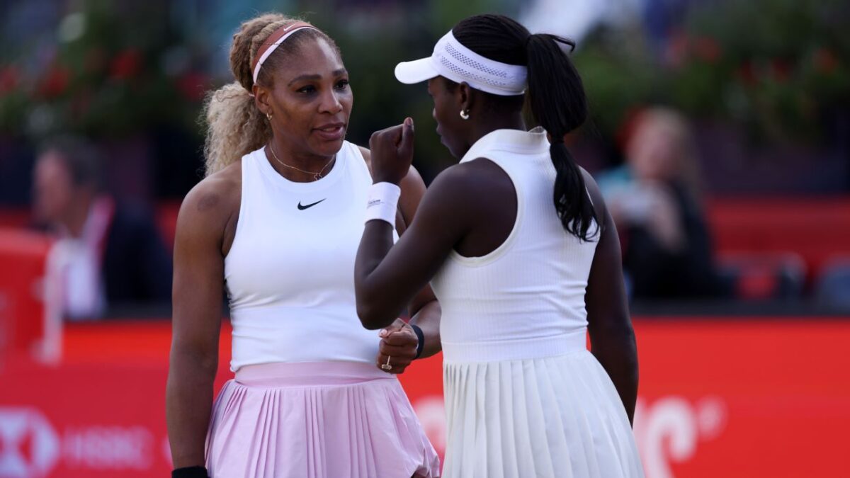 Serena Williams return at Queens Club ends with withdrawal