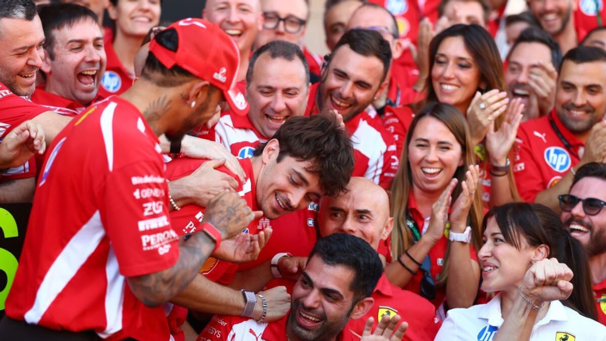 Ferraris Charles Leclerc aims to up his game after teammate Lewis Hamiltons successful run