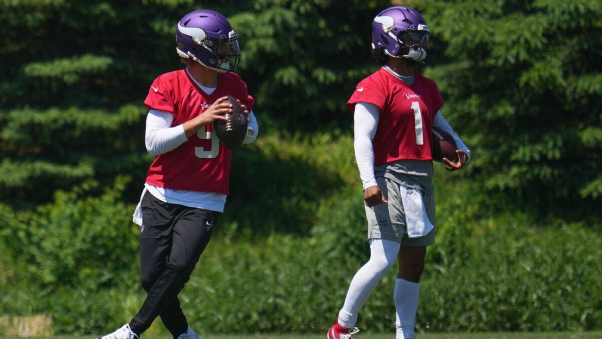 Top Vikings storylines after minicamp, from QBs to new GM