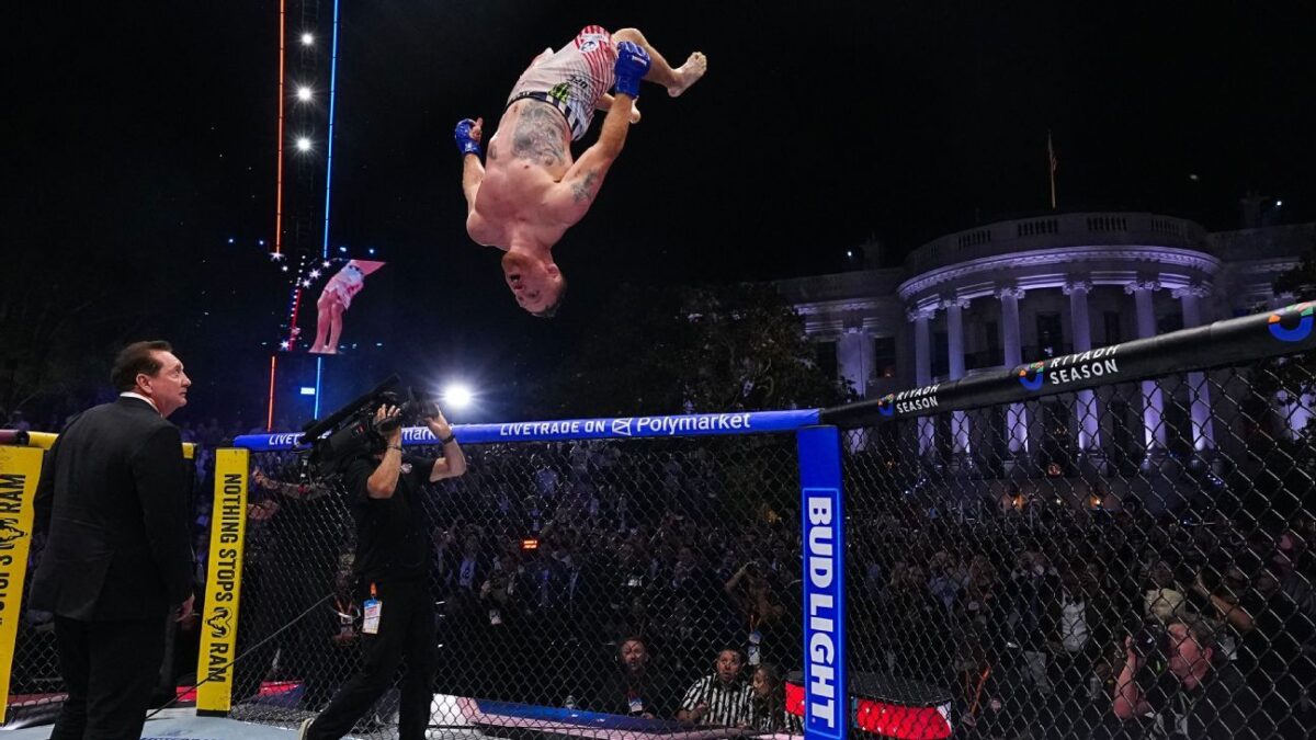 UFC Freedom 250 at White House averages 7M viewers in U.S.