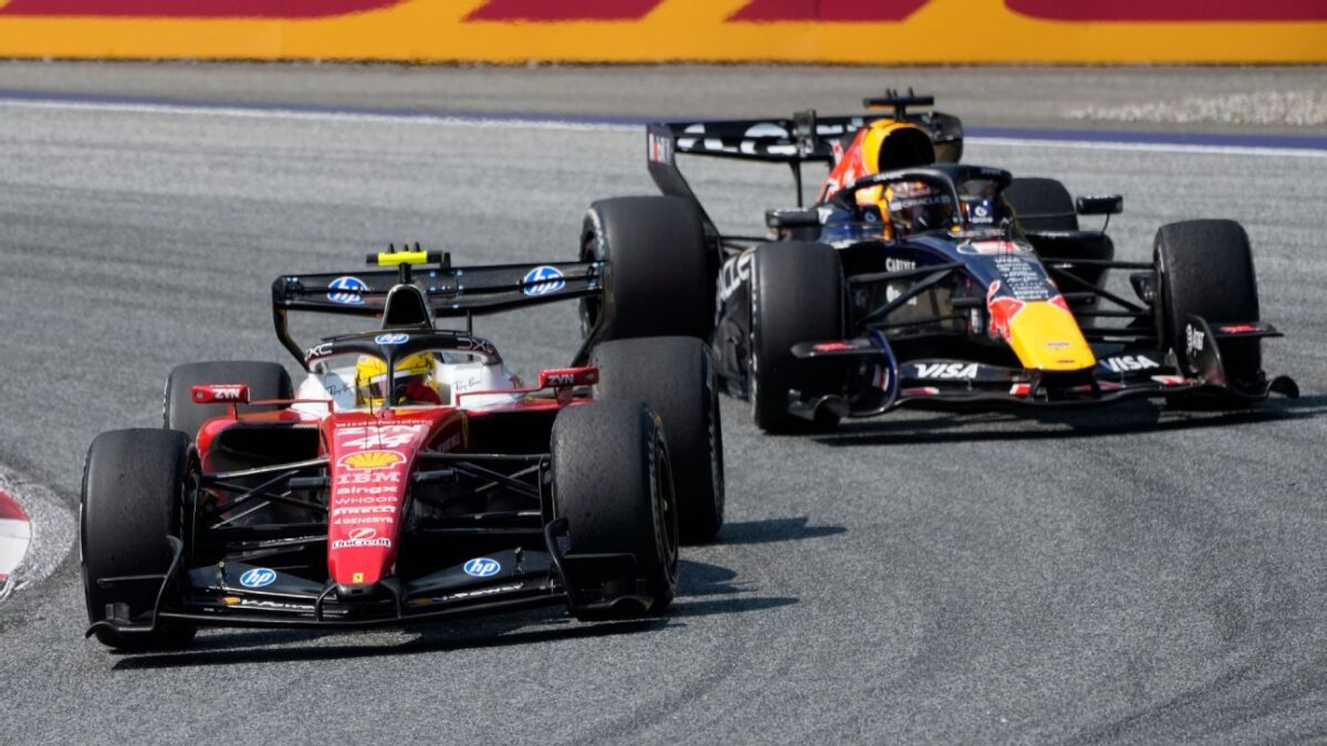 Lewis Hamilton on Max Verstappen Austrian GP battle: You dont go around the outside of a champion
