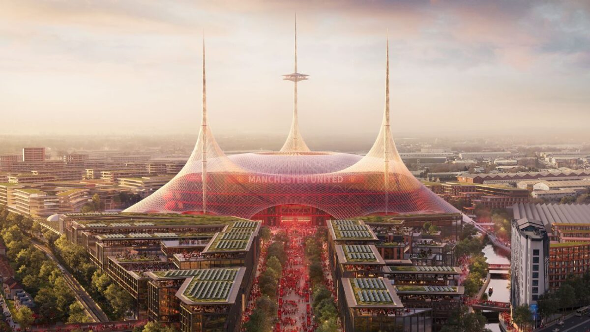 Man United reveal location for new 100000 seater stadium
