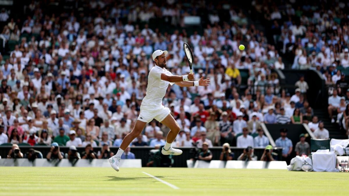 Novak Djokovic reaches quarters with record 106th Wimbledon win
