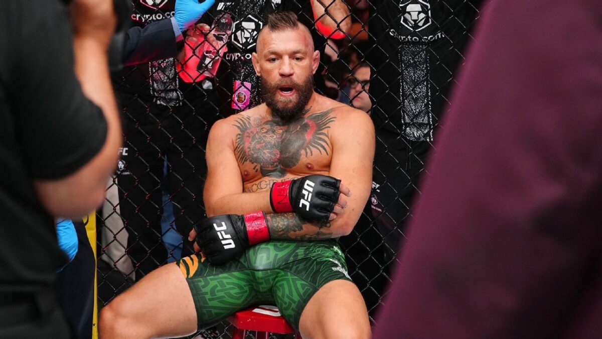 Conor McGregor suffered ACL injury in UFC return Dana White says
