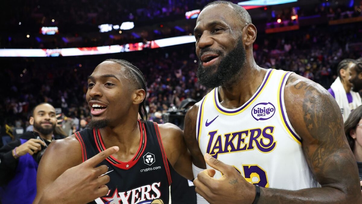 76ers pursuit of LeBron led by Maxey, Embiid, Brown