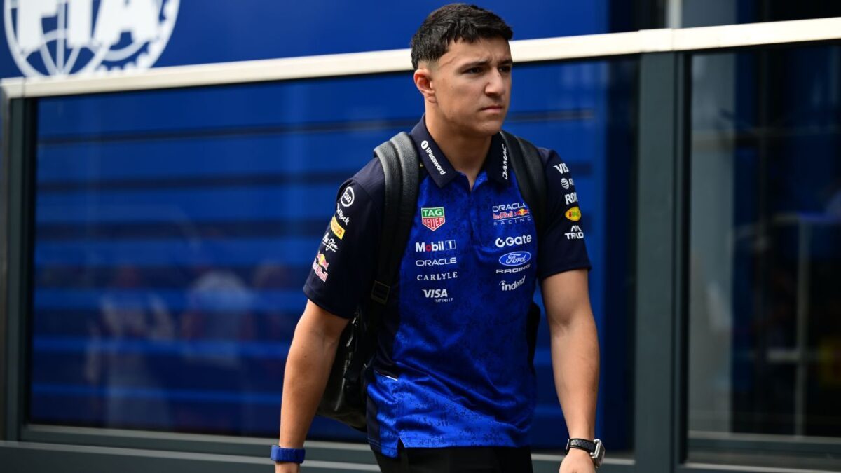 Isack Hadjar faces a back of grid penalty for the Belgian GP following engine component changes